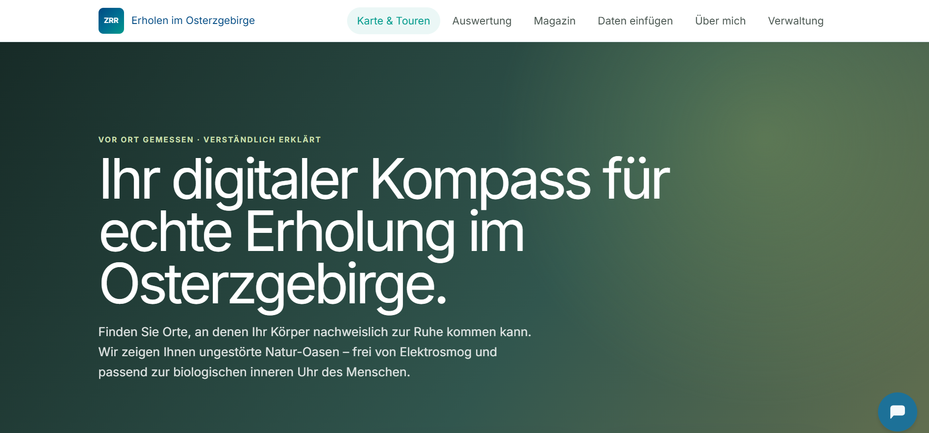 Vorschau der Projektreferenz Erholen im Osterzgebirge